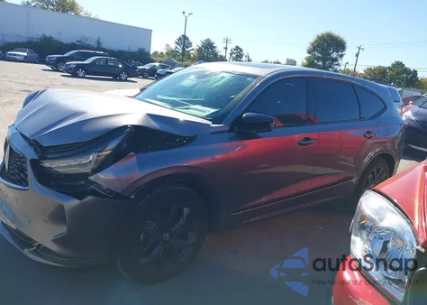 2022 Acura Mdx A-Spec Package z USA, uszkodzony, nr VIN 5J8YE1H07NL003967